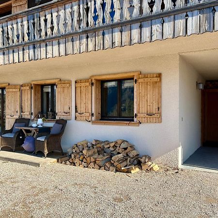 L'Ours Blanc Lodge Le Biot Esterno foto
