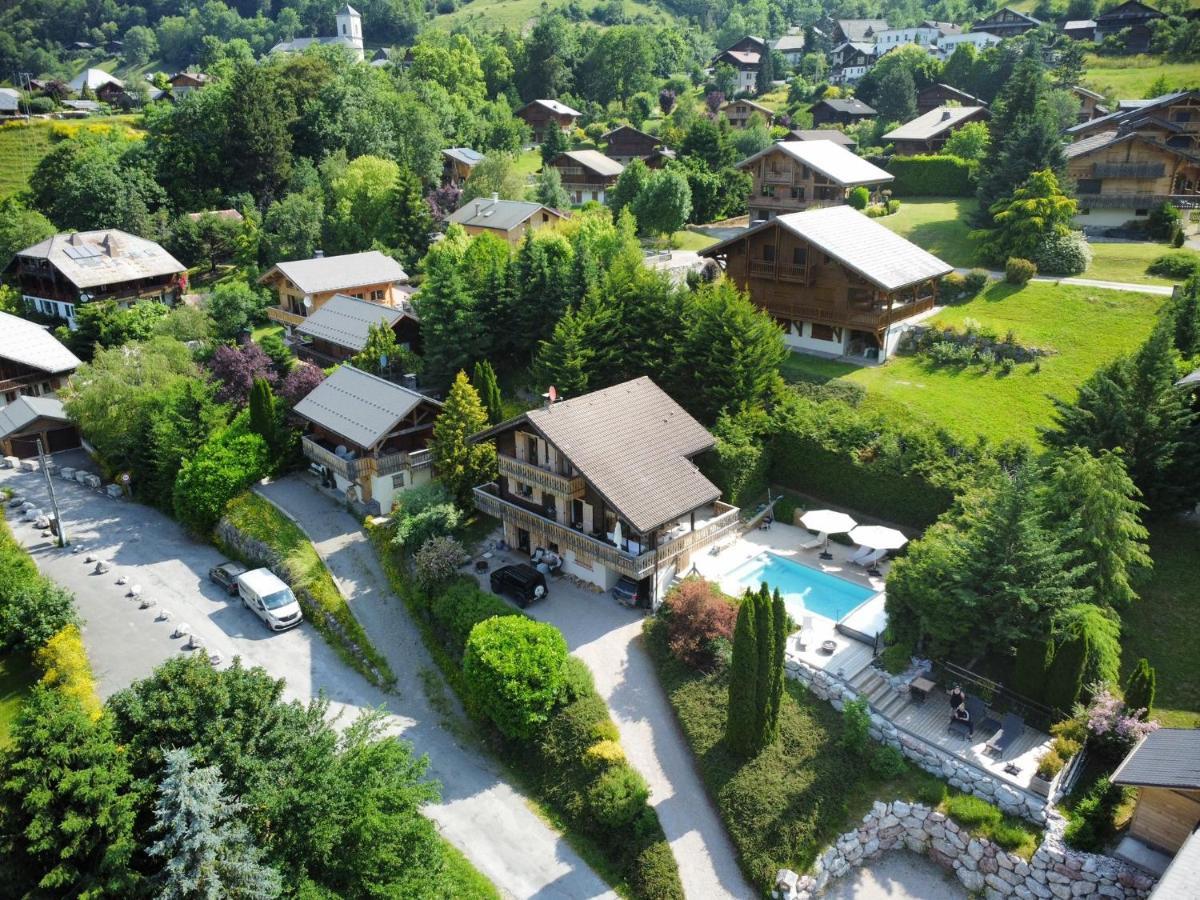 L'Ours Blanc Lodge Le Biot Esterno foto