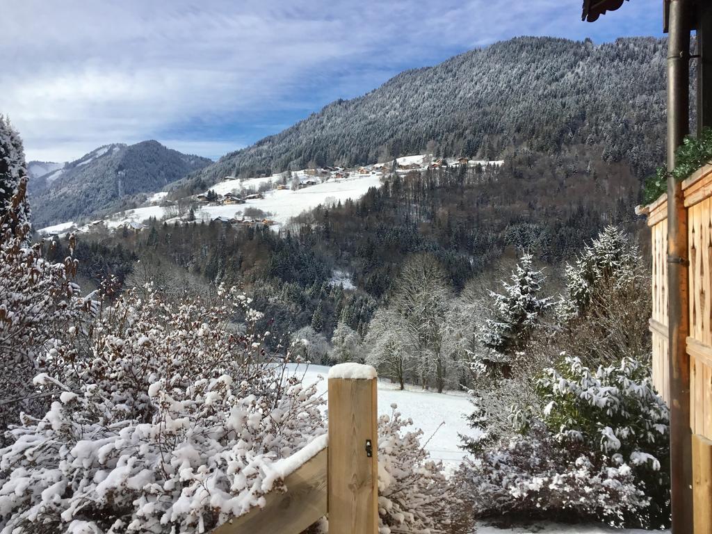 L'Ours Blanc Lodge Le Biot Esterno foto